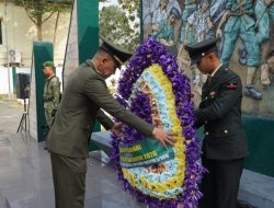 Peringati HUT TNI ke-81, Pabung Kodim 0818 Pimpin Ziarah dan Tabur Bunga di TMP Prayudha Nirwana Kepanjen