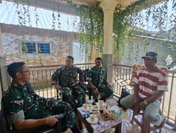 Pererat Sinergitas Jelang HUT TNI ke-81, Personel Koramil 0825/05 Kalibaru Gelar Anjangsana Ke Tokoh Masyarakat