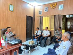 Dukung Keamanan dan Kelancaran Bandara, Kapolres Maybrat Bahas MOU/PKS Bersama UPBU Ayawasi