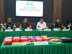 TNI Gagalkan Penyelundupan 16,4 Kilogram Sabu di Perbatasan RI-Malaysia