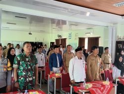 Perkuat Silaturahmi, Anggota Koramil 05/Sleman Hadiri Acara Lepas Sambut Kepala Sekolah