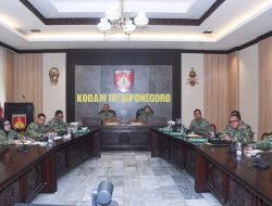 Pangdam IV/Diponegoro Ikuti Evaluasi Percepatan KDKMP