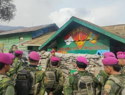 Lapangan Karel Gobay Makin di Percantik, Prajurit Yonif 2 Marinir Matangkan Persiapan Geladi Jelang HUT TNI Tahun 2026