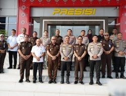 Kapolda Sumsel Sambut Lawatan Kerja Kajati Sumsel yang Baru