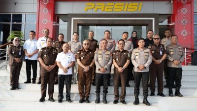 Kapolda Sumsel Sambut Lawatan Kerja Kajati Sumsel yang Baru