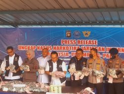 Dua Kurir Diciduk, BNNP Sumsel Sita 47 Kg Sabu dan Ribuan Ekstasi