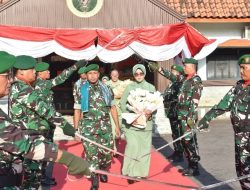 Pedang Pora di Makodim Banyuwangi, Tiga Perwira Dilepas Menuju Masa Pensiun