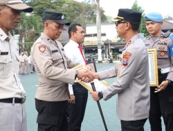 65 Personel Polres Malang Dapat Penghargaan, 13 Diapresiasi Bakorwil Jatim