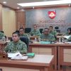 Kasdam IV/Diponegoro Ikuti Vicon Bersama Wapang TNI Bahas Perkembangan KDKMP