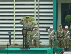 Peringati Haornas ke-43 Tahun 2026, Dandenmadam II/Sriwijaya Bacakan Amanat Menpora RI