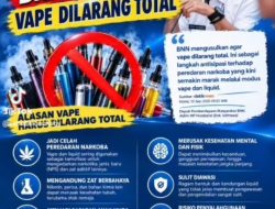 Lindungi Generasi Bangsa, BNN Usulkan Pelarangan Total Rokok Elektrik (Vape)