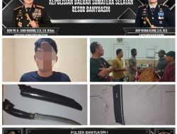 Polres Banyuasin Amankan Terduga Pelaku Penusukan Berujung Maut di Banyuasin I