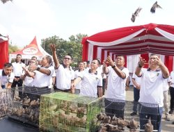 Lomba Kicau Mania Piala Pangdam II/Swj Cup III Meriahkan HUT TNI Ke-81