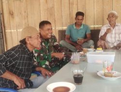 Babinsa Pererat Silaturahmi di Tengah Masyarakat