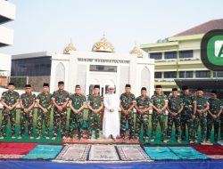 Menghadapi Kemarau Panjang dan Karhutla, Kodam II/Sriwijaya Gelar Sholat Istisqa Berjamaah di Makodam
