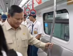 Presiden Prabowo Tinjau Langsung Operasional LRT Kelapa Gading – Manggarai