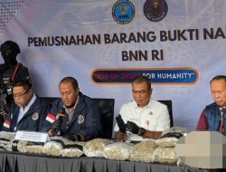 BNN RI Musnahkan Barang Bukti Narkotika Menggunakan Mobil Insinerator Bersuhu Tinggi