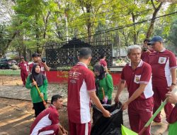 Polres Muara Enim Bersama Pemkab dan Masyarakat Gelar World Clean Up Day 2026