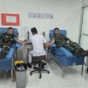 Yonif TP 951/PM Berikan Bantuan Donor Darah Bagi Warga Yang Menjalani Pengobatan Kanker Payudara