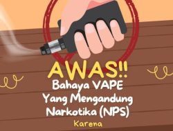 Badan Narkotika Nasional (BNN) Menyoroti Meningkatnya Temuan Narkotika yang Dicampurkan kedalam Cairan Rokok Elektrik atau Vape