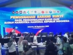 Wujudkan Indonesia Bersih Narkoba, BNN RI Eksekusi Barang Bukti Kasus Jaringan Gelap