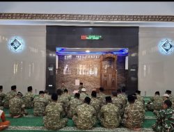 Jelang HUT TNI ke-81, Kodim 0825/Banyuwangi Panjatkan Doa Bersama di Masjid Ahmad Yani
