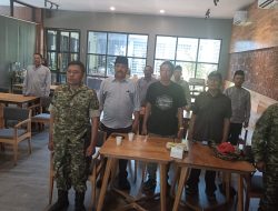 Perkuat Sinergitas, Danramil 14 Kabat Gelar Silaturahmi Bersama Kades dan Tokoh Masyarakat