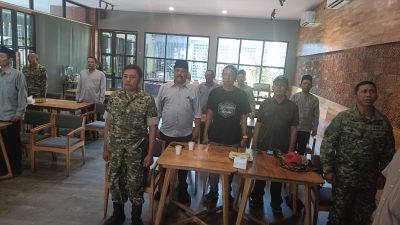 Perkuat Sinergitas, Danramil 14 Kabat Gelar Silaturahmi Bersama Kades dan Tokoh Masyarakat