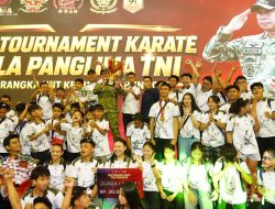 Karateka Tuntaskan Perjuangan di GOR Ken Arok, Turnament Piala Panglima TNI 2026 Resmi Ditutup