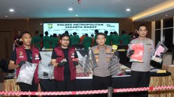 Polres Jakbar Bongkar Clandestine Lab Etomidate di PIK 2, dan Berhasil menggagalkan peredaran 20.514 Catridge Etomidate/ Pods Getar