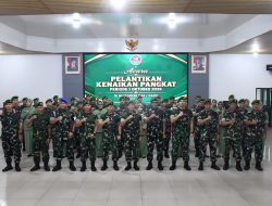 Korem 044/Gapo Gelar Pelantikan Kenaikan Pangkat Bintara dan Tamtama Periode 1 Oktober 2026