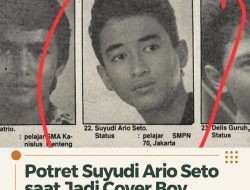 Foto Jadul Suyudi Ario Seto Saat Remaja Ikut Cover Boy Majalah Mode 1988 Kembali Jadi Sorotan  JAKARTA