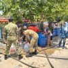 Saat Air Bersih Jadi Barang Berharga, Dua Koramil Kodim 0728/Wonogiri Turun Langsung Bantu Warga