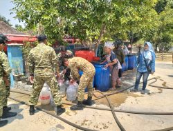 Saat Air Bersih Jadi Barang Berharga, Dua Koramil Kodim 0728/Wonogiri Turun Langsung Bantu Warga