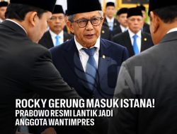 Rocky Gerung Resmi Masuk Istana
