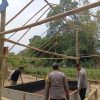 Polres Malang Musnahkan Bekas Arena Diduga Sabung Ayam di Poncokusumo