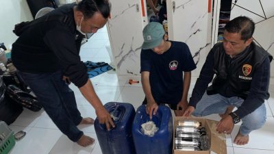 Polres Malang Terus Razia Miras, 2.826 Botol Diamankan