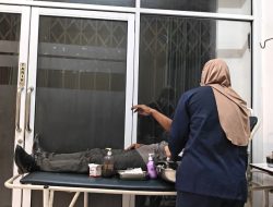Pria Paruh Baya Nyaris Tewas Dibacok Begal Jalan Talang Betutu Lama