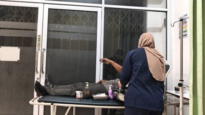 Pria Paruh Baya Nyaris Tewas Dibacok Begal Jalan Talang Betutu Lama