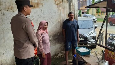 “Jangan Lengah! Polisi Sungai Tebelian Ingatkan Warga Waspada Kejahatan Saat Patroli Siang”