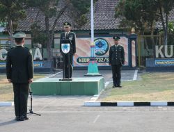 Penuh Khidmat, Prajurit dan PNS Kodim 0732/Sleman Ikuti Upacara HUT TNI ke 81