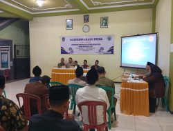 Babinsa Jambesari Hadiri Musyawarah Desa Penetapan RKP Desa Tahun Anggaran 2027