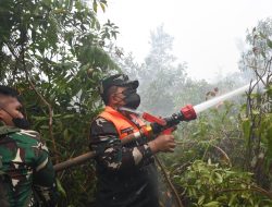 Danrem 044/Gapo Turun Langsung Patroli Karhutla, Pastikan Penanganan Berjalan Optimal