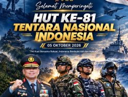 HUT ke-81 TNI, BNNP Aceh Apresiasi Dedikasi Prajurit Jaga Kedaulatan dan Perangi Narkoba