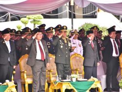 81 Tahun Mengabdi untuk Negeri, Danrem 031/WB Beserta Jajaran Ikuti Upacara HUT TNI