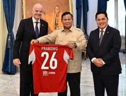 Prabowo Terima Gianni Infantino di Istana, Timnas Indonesia Jadi Sorotan