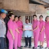 Jelang HKGB Ke-74, Bhayangkari Bersama Polsek Sopai Salurkan Bantuan Sosial di Kelurahan Nonongan