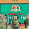 HUT Ke-81 TNI Tahun 2026, Kodim 1714/Puncak Jaya Gelar Upacara, Dipererat Kebersamaan TNI dan Kepolisian