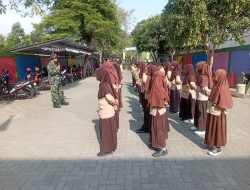 Tingkatkan Kedisiplinan,Koramil 05/Sleman Beri Pembekalan dan Pelatihan Baris-Berbaris