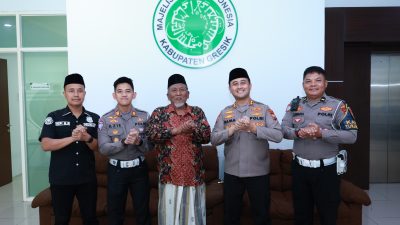 Sowan ke MUI, Kapolres Gresik Minta Ulama Bantu Edukasi Sopir Truk